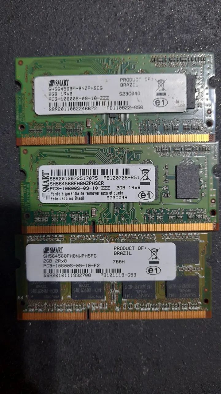 Memória para notebook  ddr3