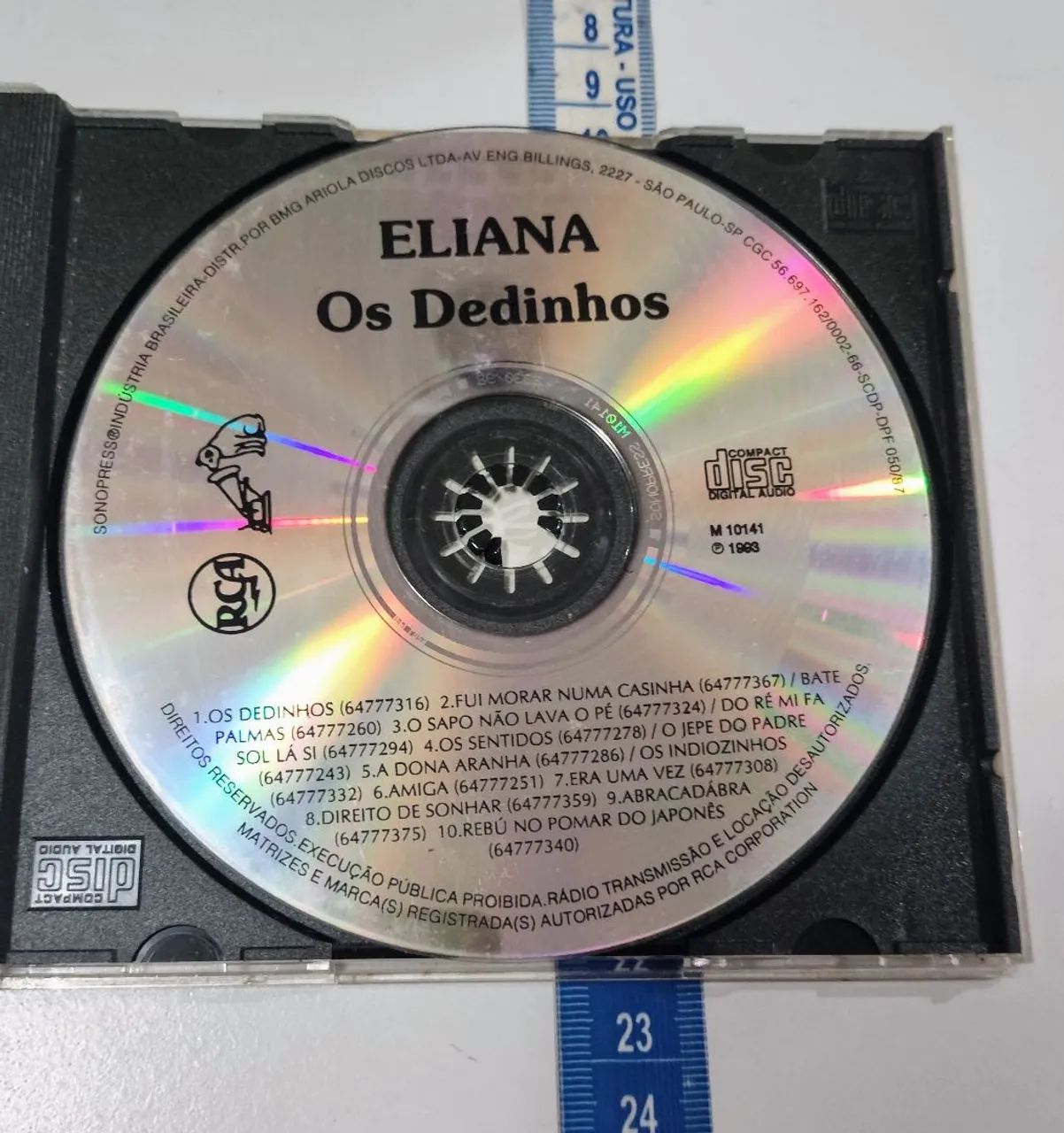 CD Eliana - Os Dedinhos - Foto 3