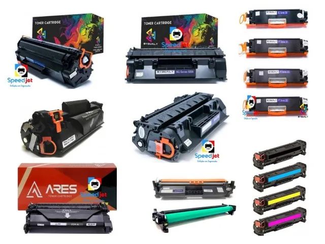 Toners HP NOVOS, Diversos Modelos, Preço de Recargas, 01 Ano de Garantia