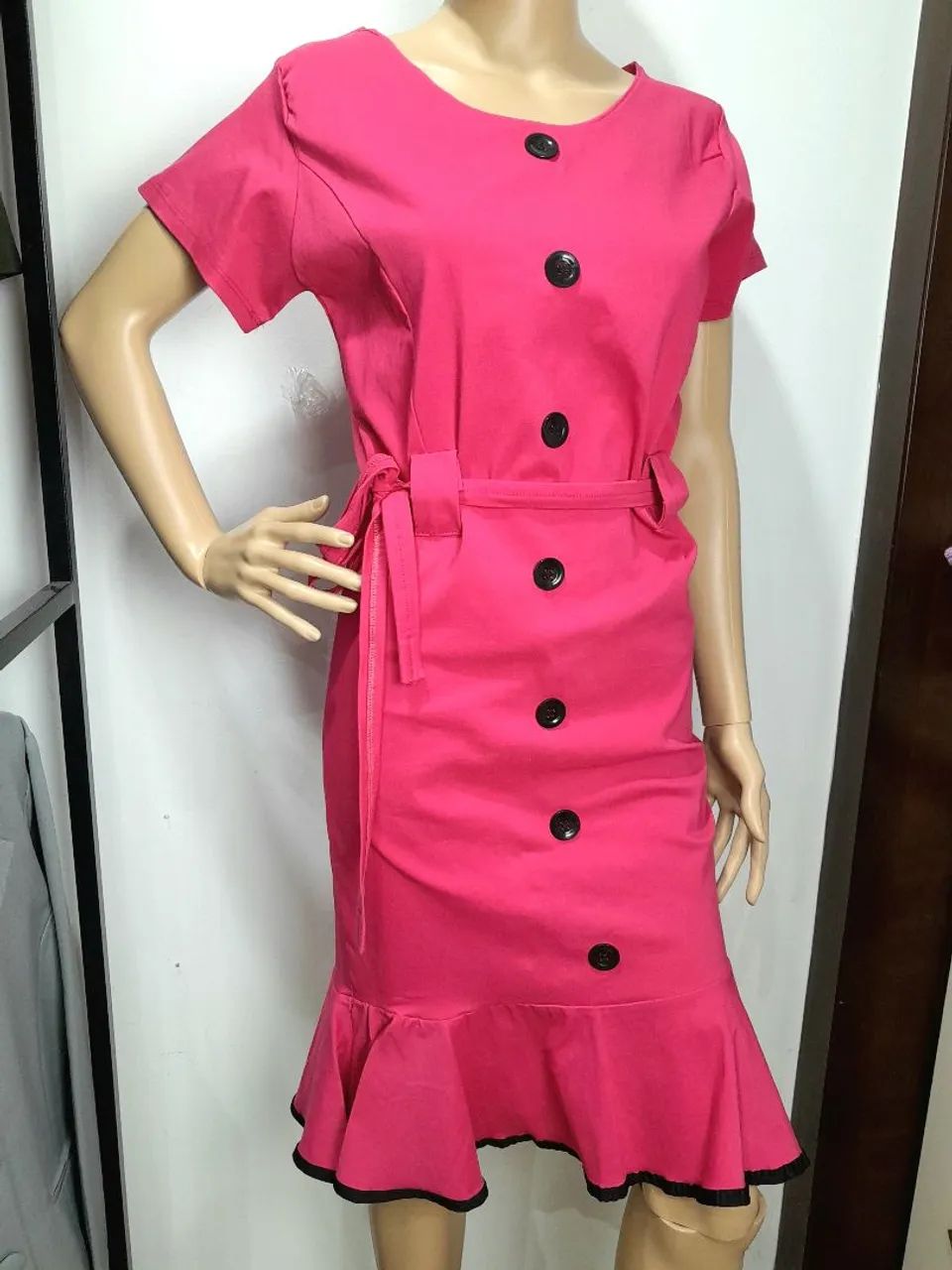 Vestido de Sarja com Laycra Tam.M - Foto 5