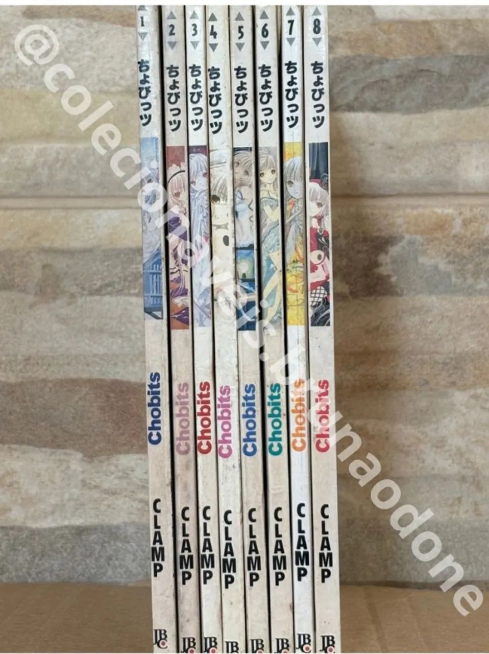 Otakus - coleção completa de Chobits (volumes 1 ao 8)