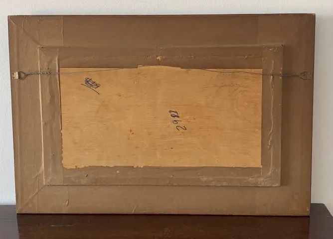 Quadro 'Napoli' de Antonio Carpentieri - 1985 - pintura original - Foto 3