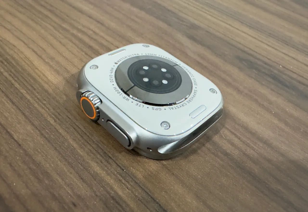 Apple Watch Ultra Gps Cellular 49mm Titanium Case Excelente - Foto 3