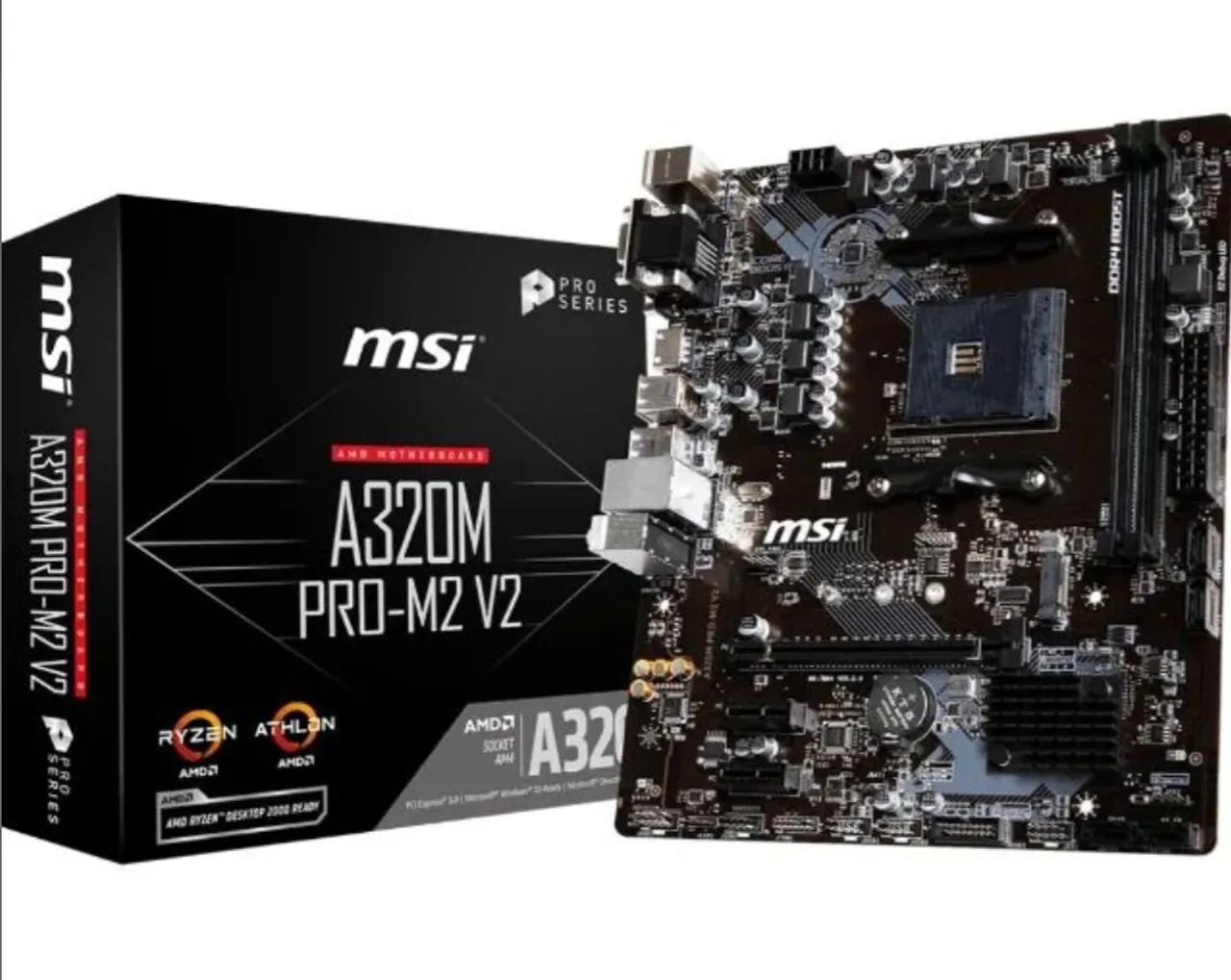 Processador AMD Ryzen 5 1600 + placa mae A320m Pro MSI - Foto 2