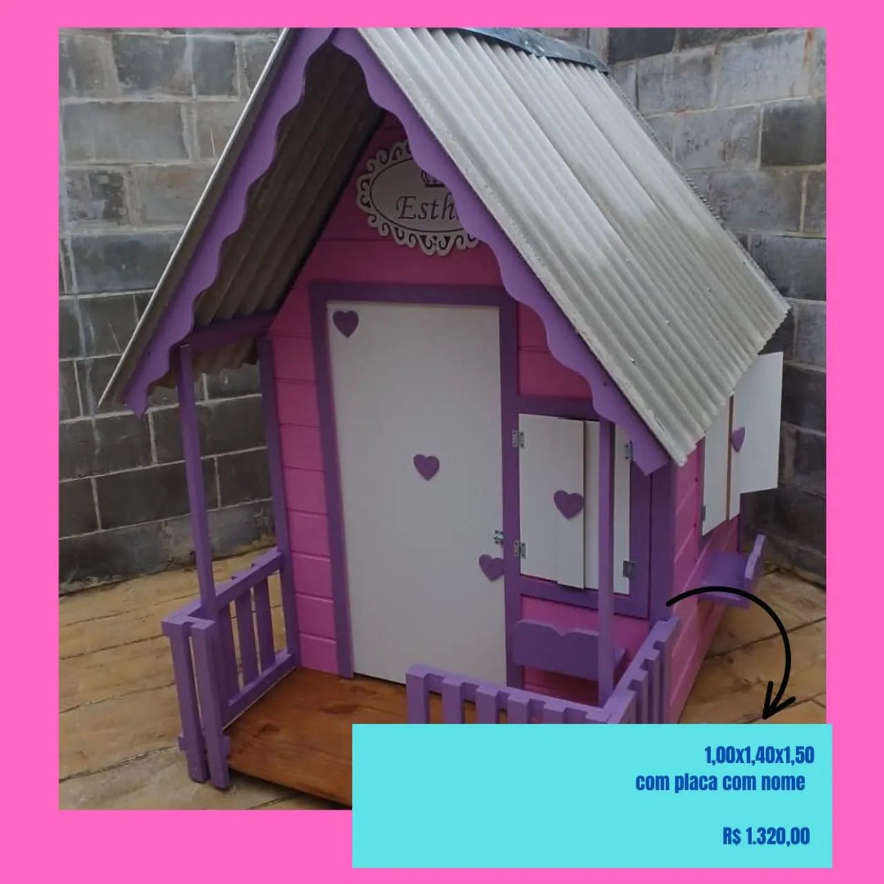 Casas infantis de jardim 