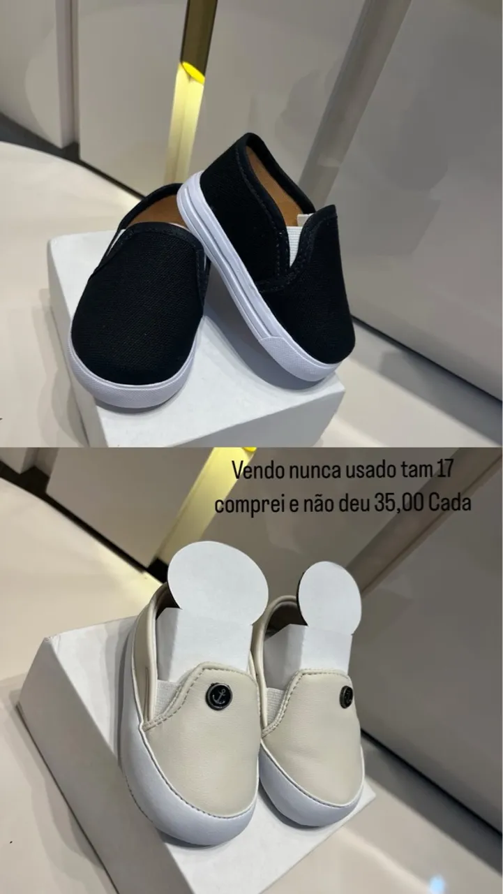 (Novo) comprei e não deu tamanho 17