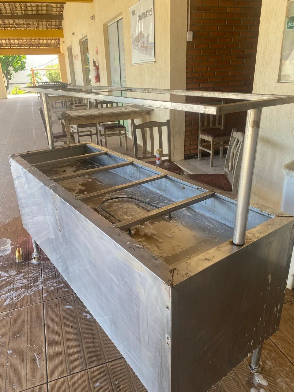 Buffet quente e frio