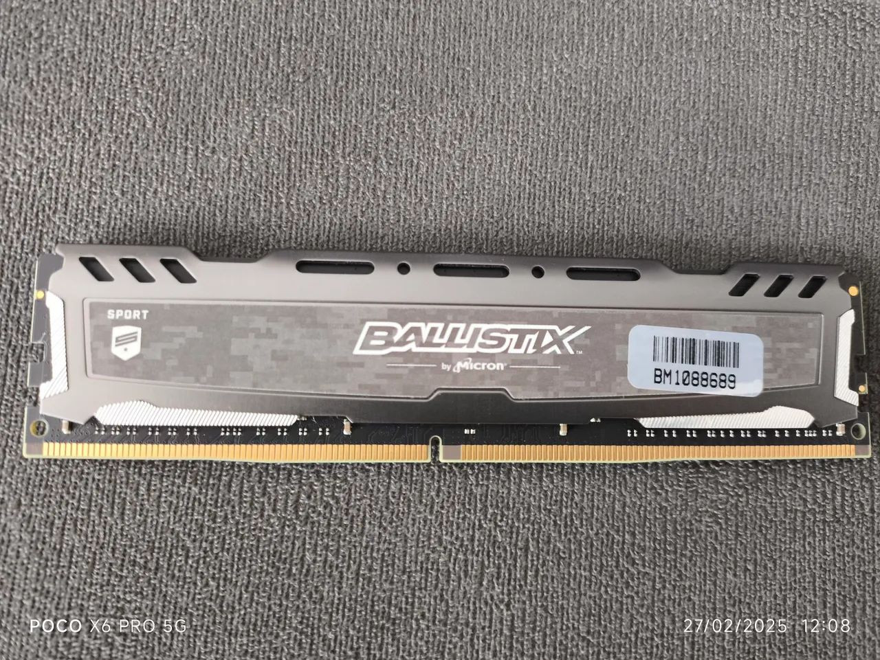 Memória Crucial Ballistix 16g DDR4