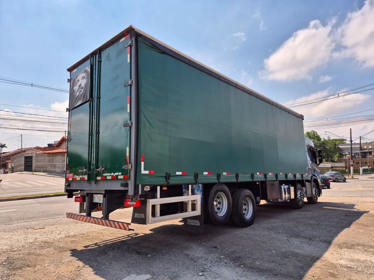 Scania p320 2024 bitruck 4 eixos 8x2 baixo km - Foto 7