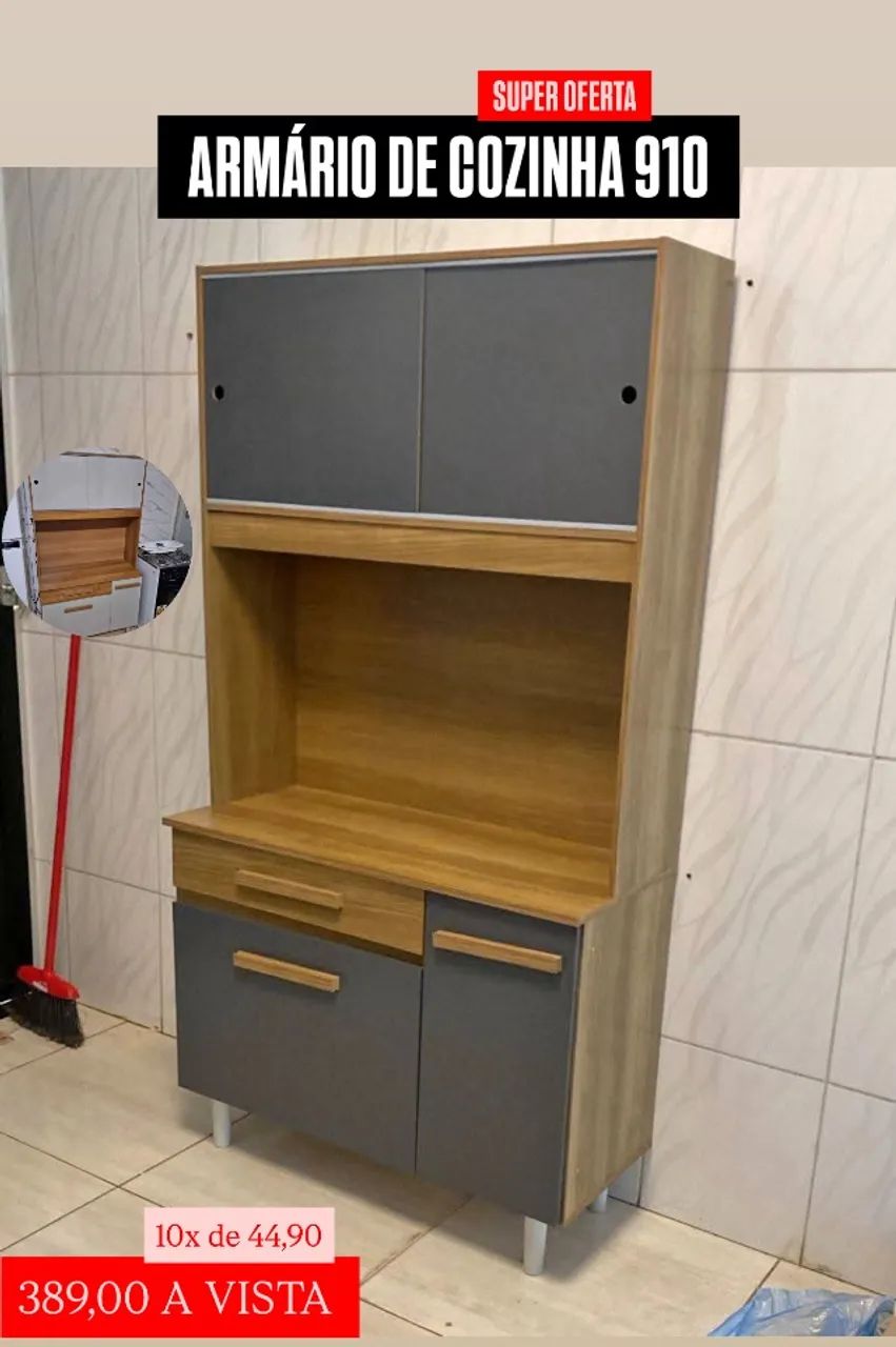 Armário de Cozinha Novo