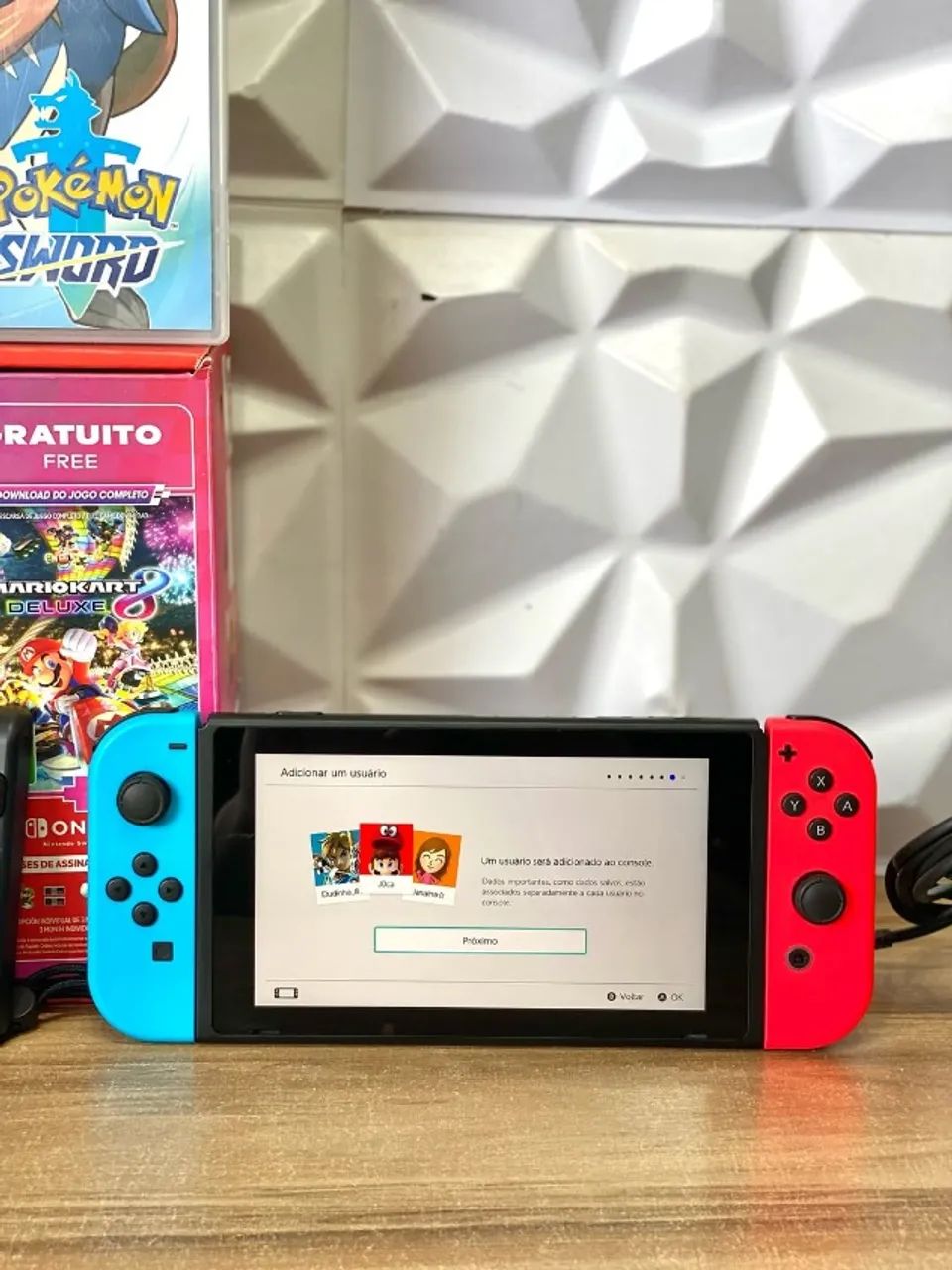 NINTENDO SWITCH OLED + ACESSORIOS