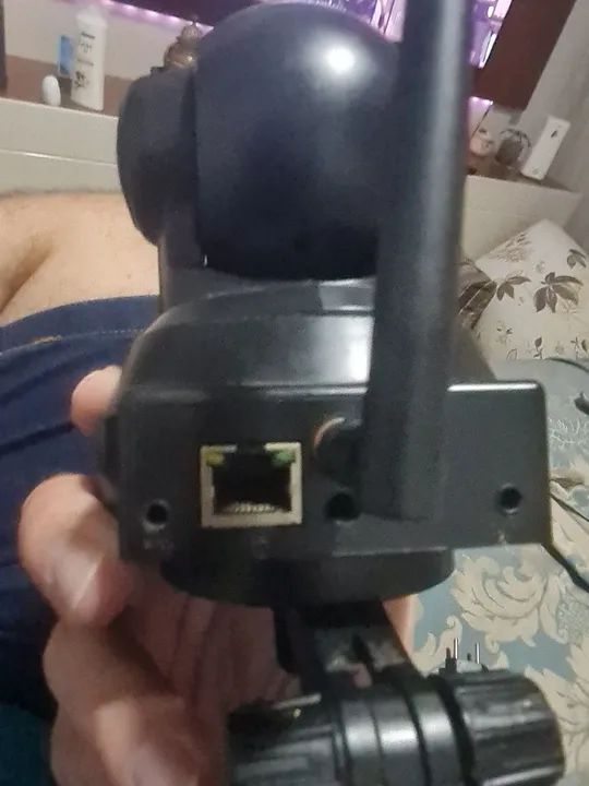 Câmera de Segurança Wireless IP Raptor Antiga - Foto 2