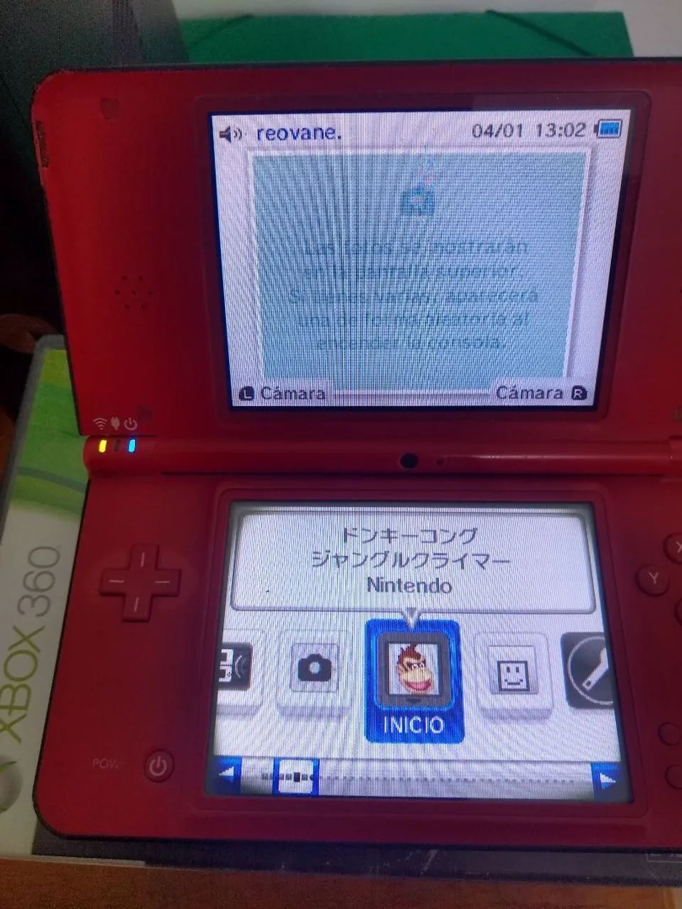 Nintendo DSXL Vermelho Edição Mário Bros 25 Anos - Foto 5