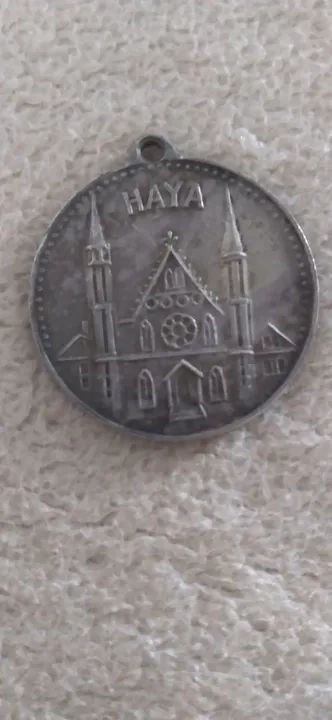 Medalha comemorativa antiga 
