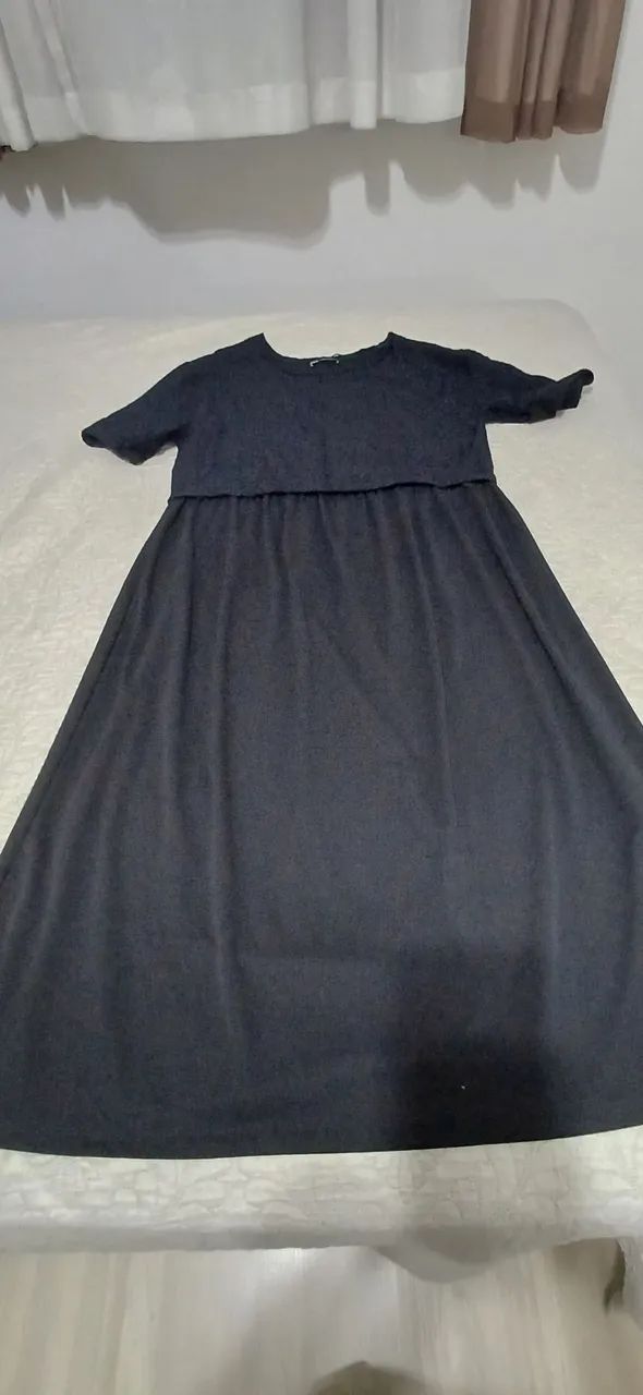 Vestido Zara 44 Preto Elegante - Foto 4
