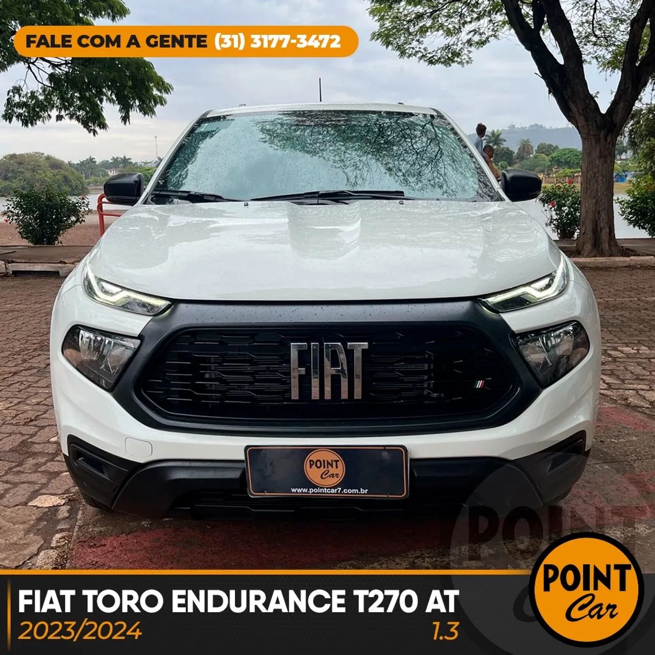 Fiat Toro Endurance 1.3 T270 4X2 Flex AUT 2024 - Foto 9