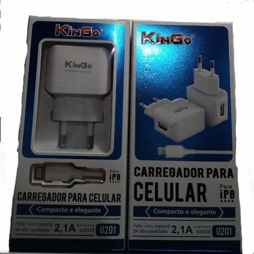 Carregador de Celular Kingo 1.2A - Foto 4