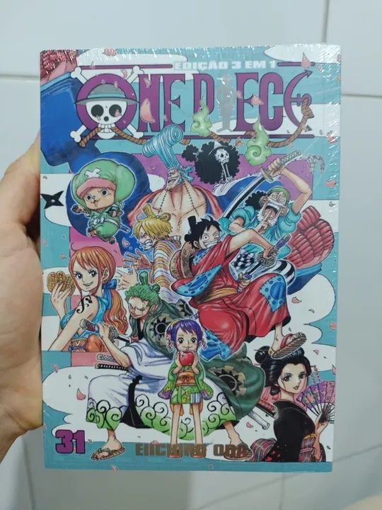 Mangá One Piece 3 em 1 Volume 31 - Lacrado - Foto 2