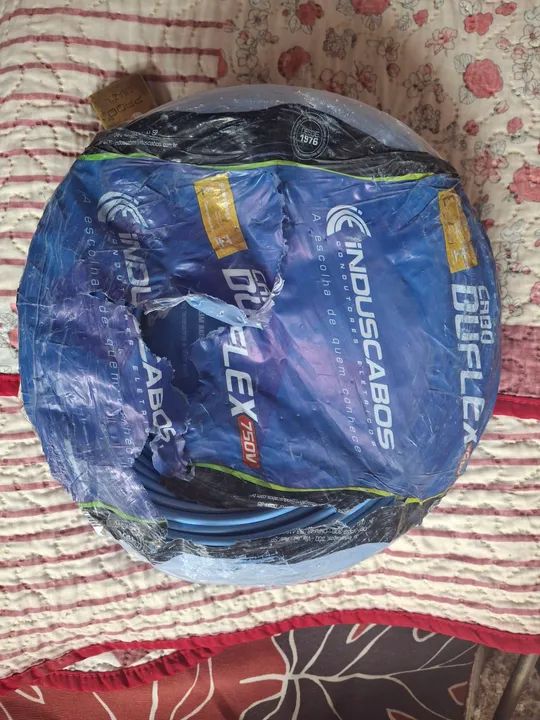 Cabo Elétrico DuFlex 750V 2,5 MM 100 metros cada. - Foto 2