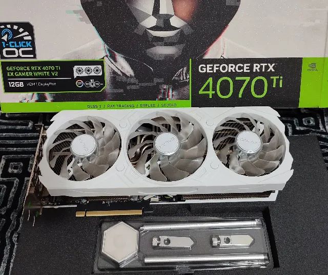 RTX 4070 Ti 12gb EX Gamer White OC V2 GALAX (NFe + Garantia) - Foto 2