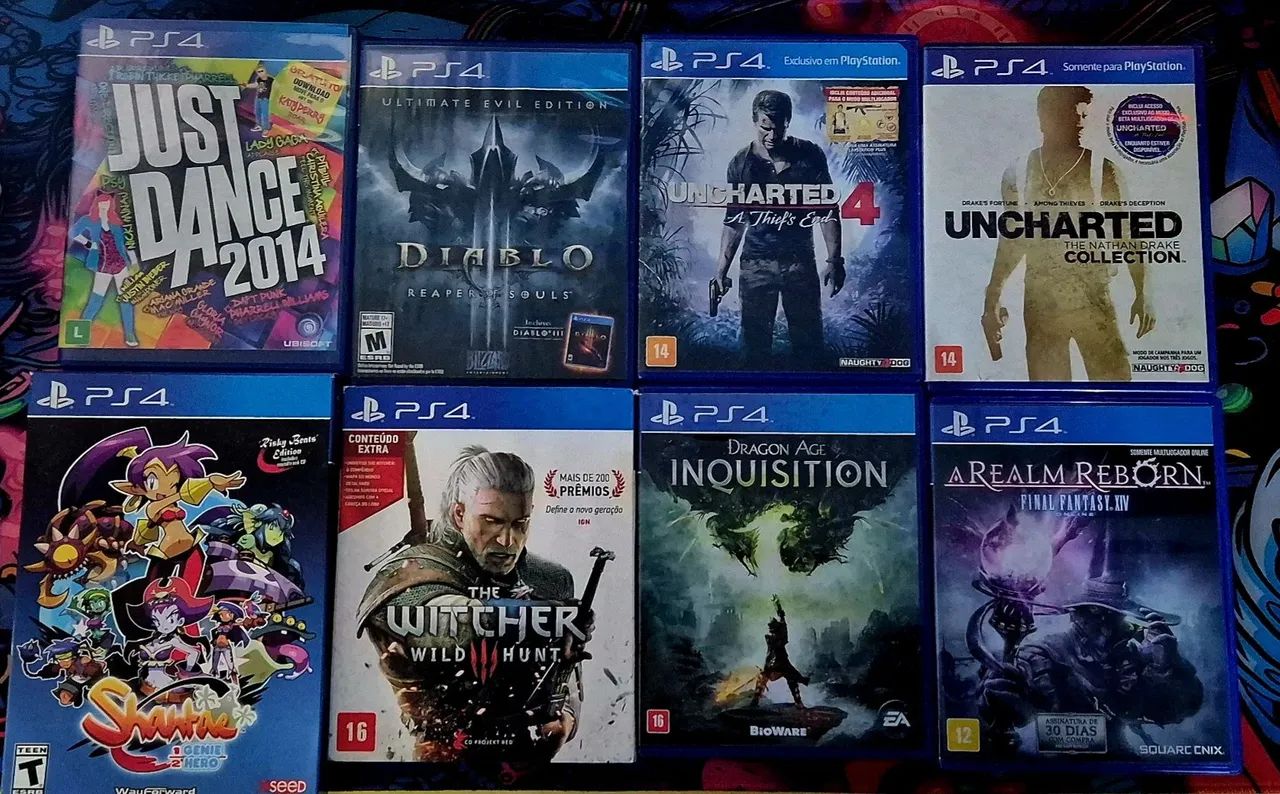 Jogos PS4
