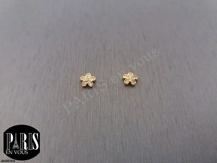 Brincos Flor com Detalhes - Foto 5