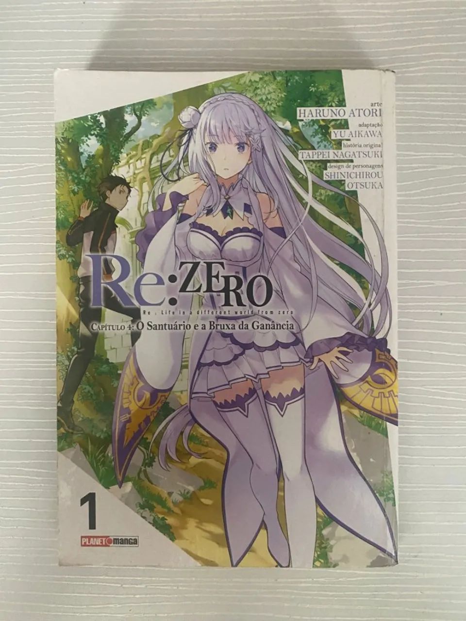 Mangás avulsos Re:Zero, tão conservado que parece novo, para exigentes - Foto 3