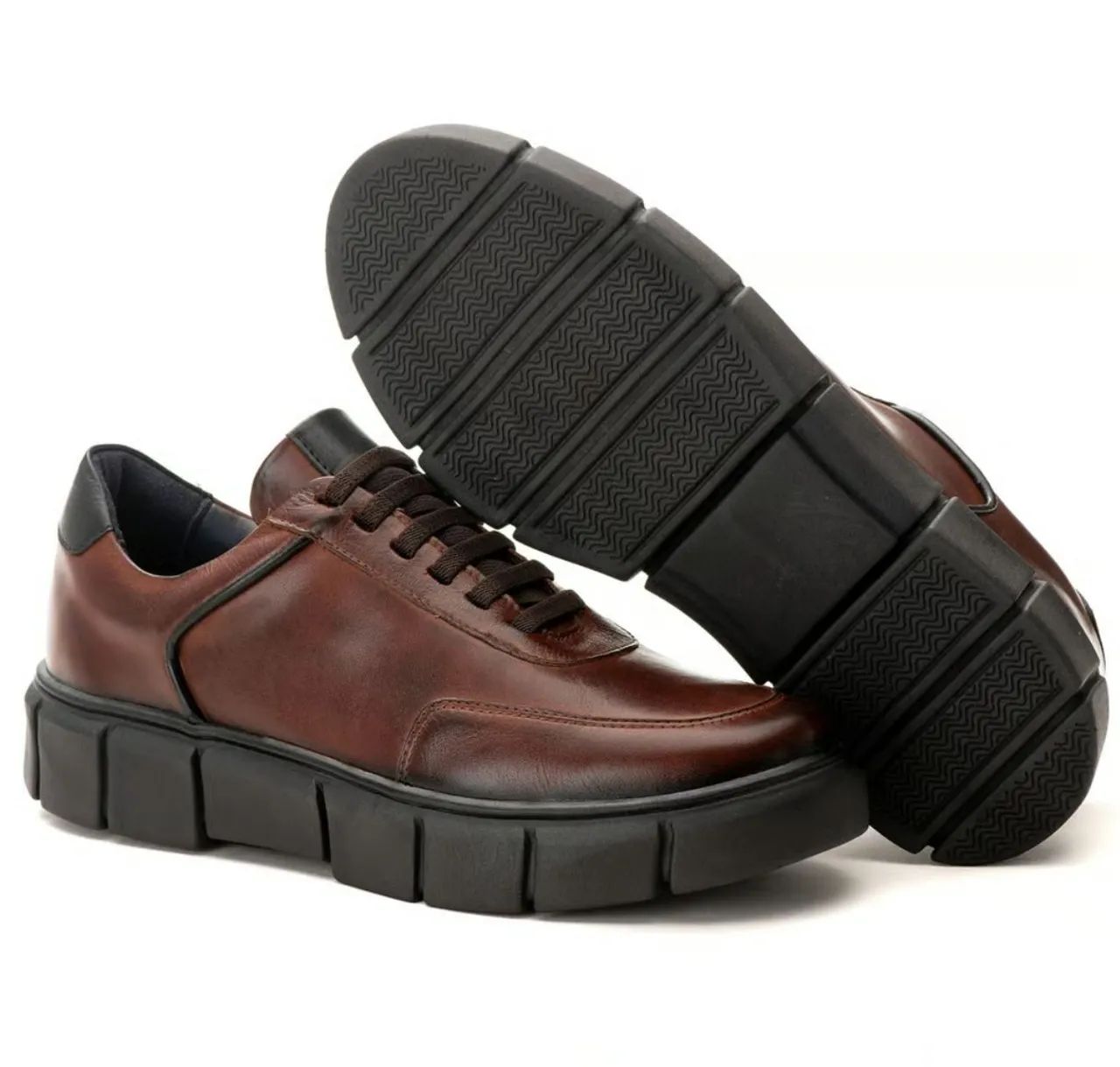 Sapato casual masculino couro - Mr. Light - Foto 4