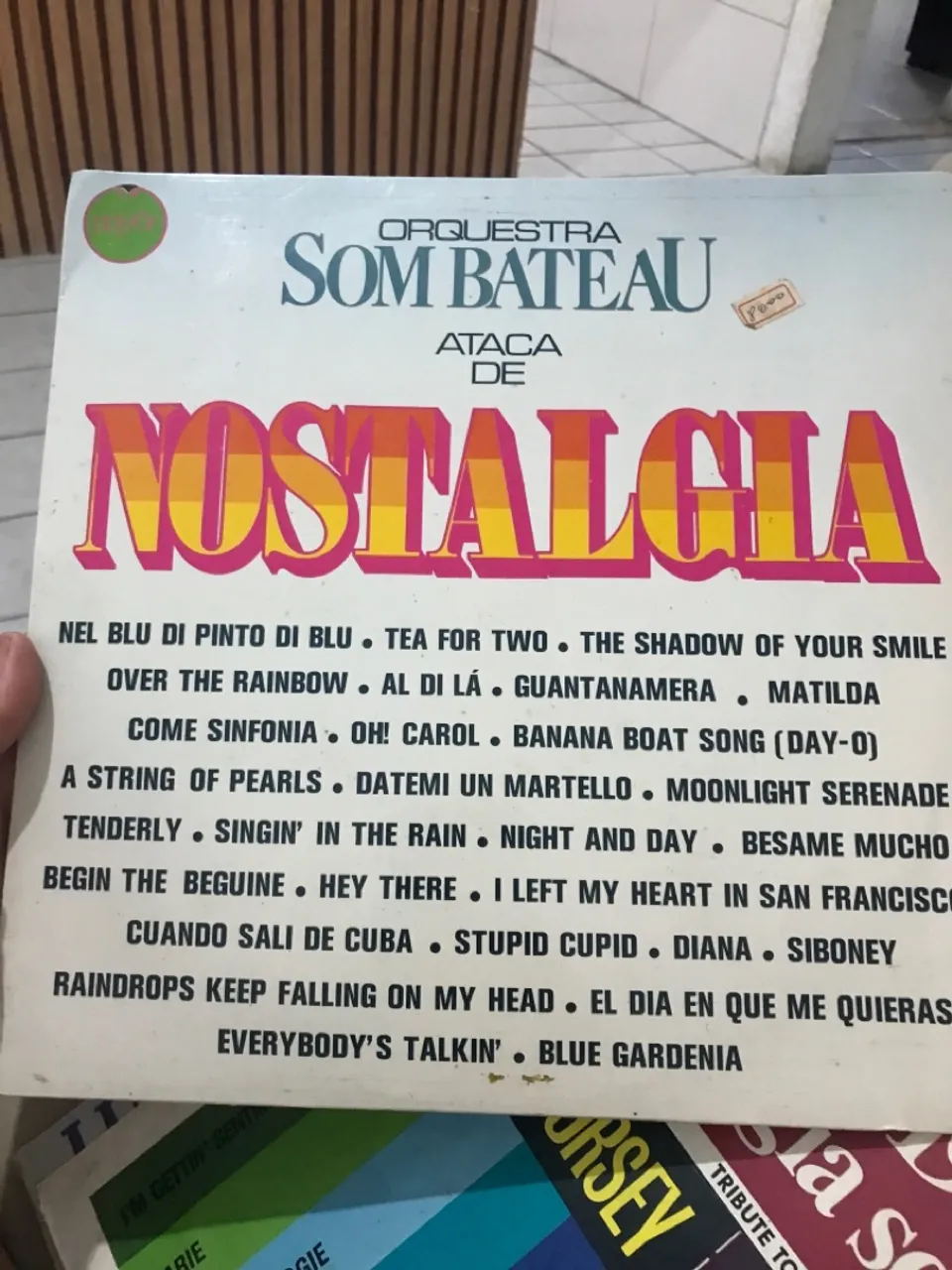 Disco de Vinil - Som Bateau - Ataca de Nostalgia