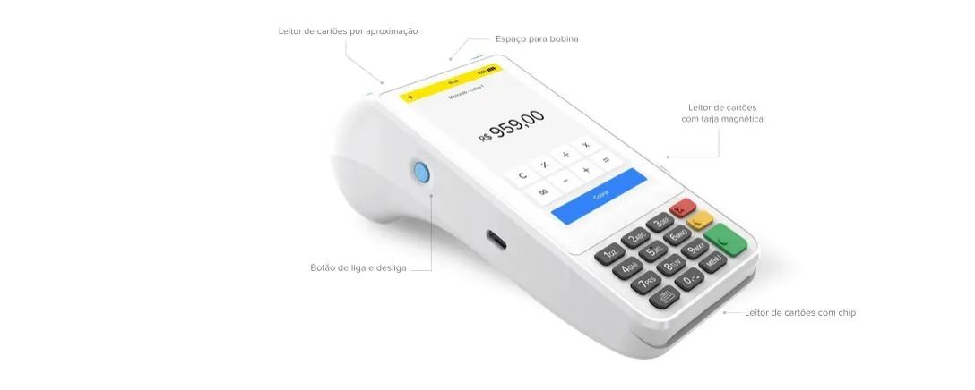 Máquina de cartão de crédito