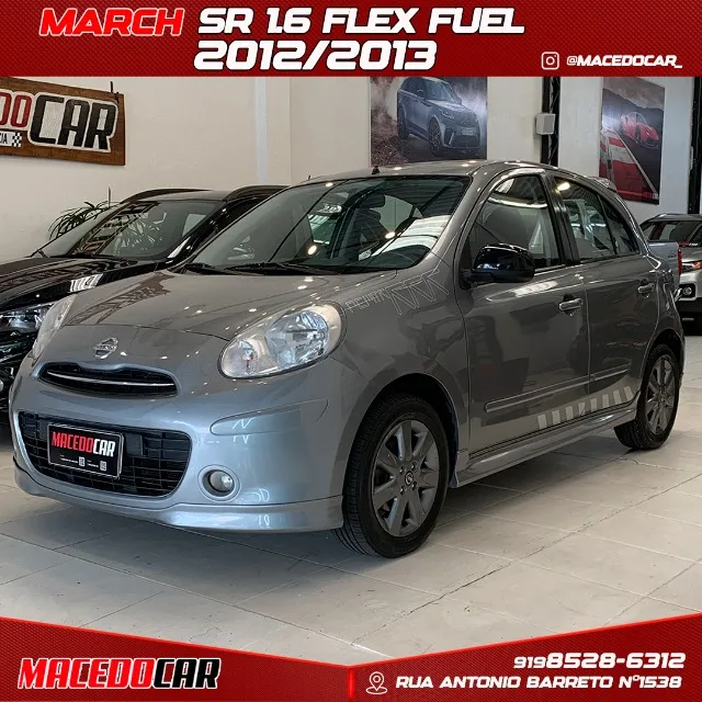 March SR 1.6 2013 é na Macedo Car