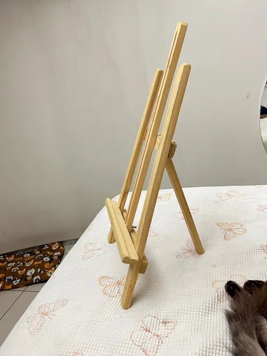 Cavalete 70 cm para pintura em tela - Foto 5