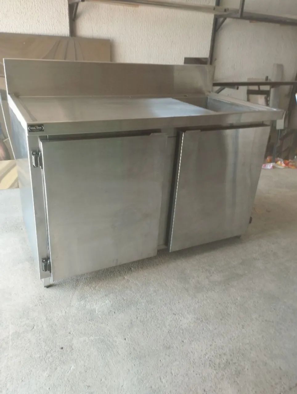 Balcão em aço inox, armários, gabinete  - Foto 3