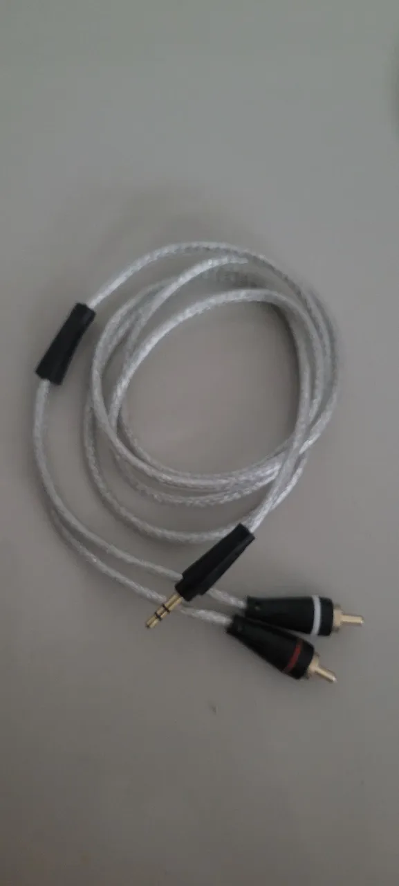 Cabo P2 para RCA Philips- Áudio de alta qualidade