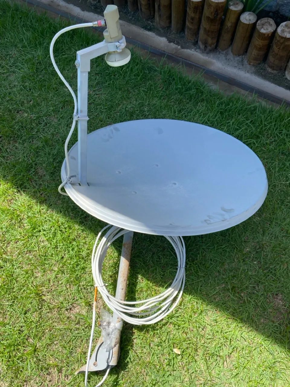 Antena Parabólica com Receptor e Fios! - Foto 5