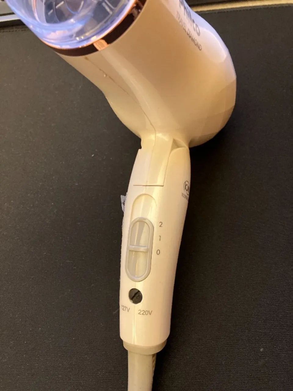 Secador de Cabelos de viagem Philco Travel Diamond Bivolt