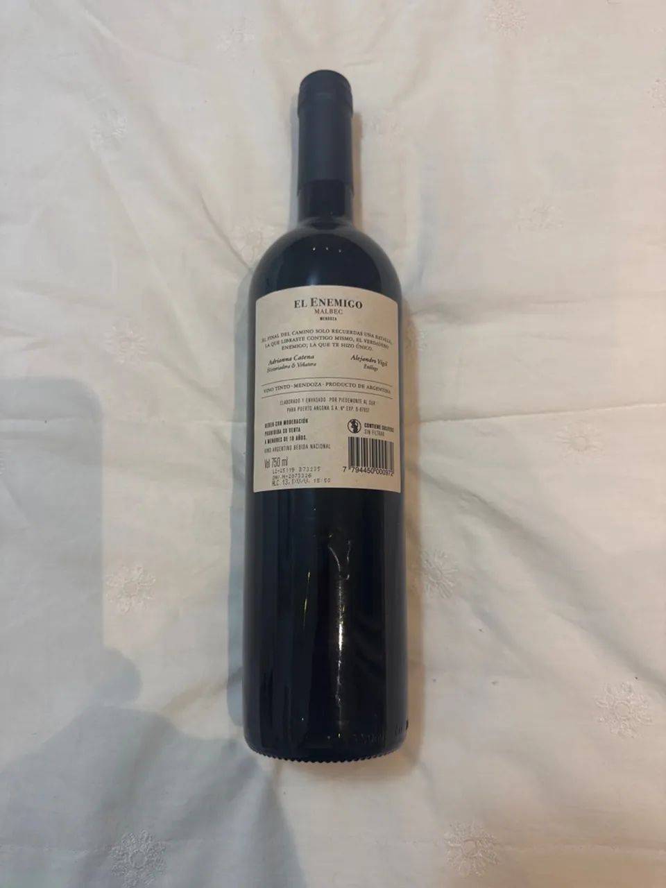 Vinho El Enemigo Malbec 2022 - Foto 2
