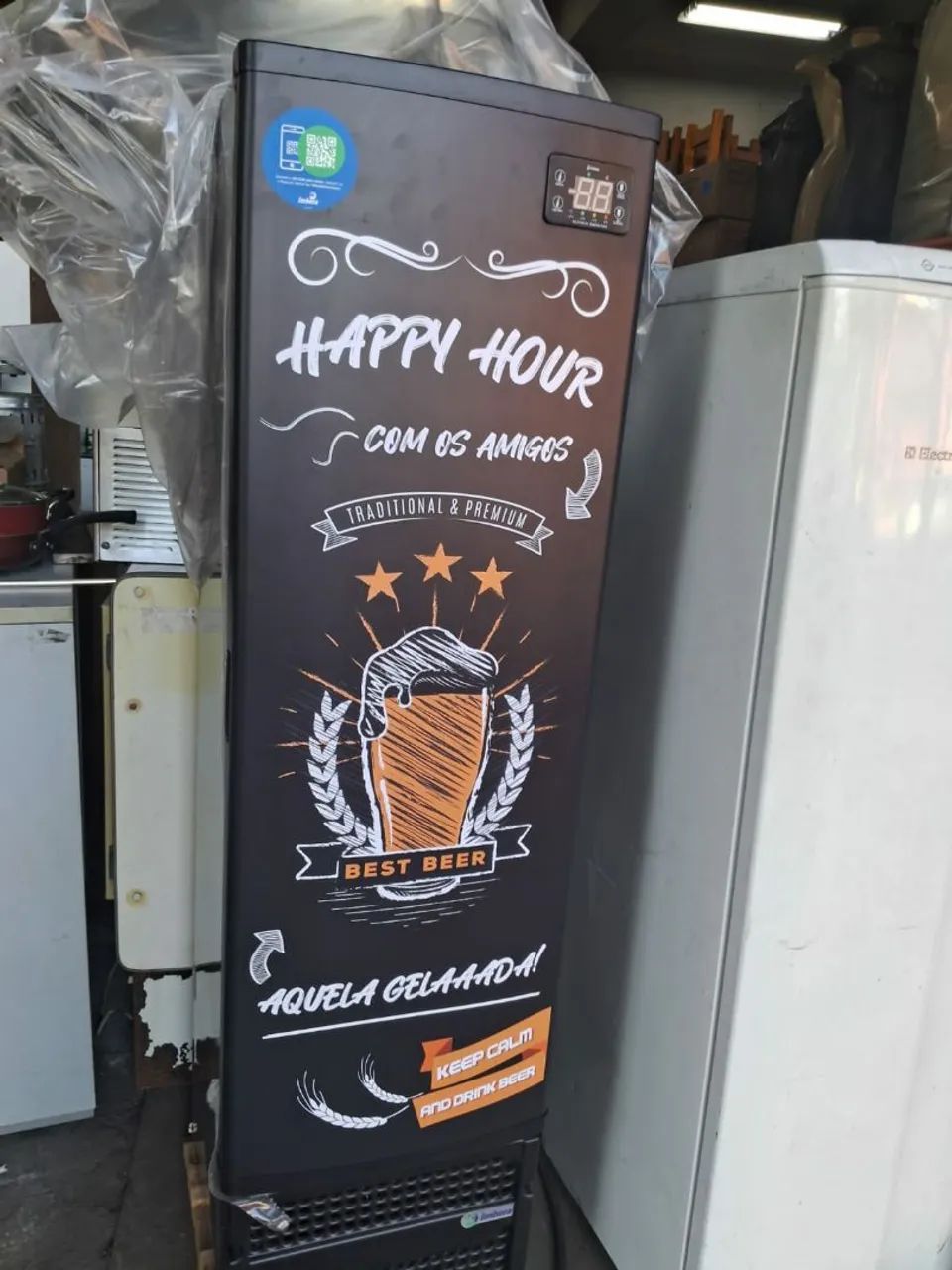 Cervejeira Imbera CCV 144, 220 litros, 110V, nova, modelo Happy Hour