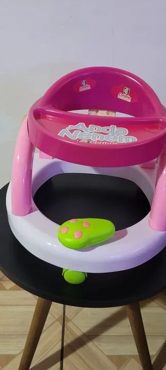 Andador para boneca Anda neneda Cotiplás  antigo e raro precisa de reparo  - Foto 3