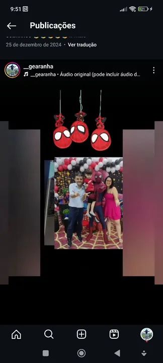 Homem aranha para festas e eventos  - Foto 5
