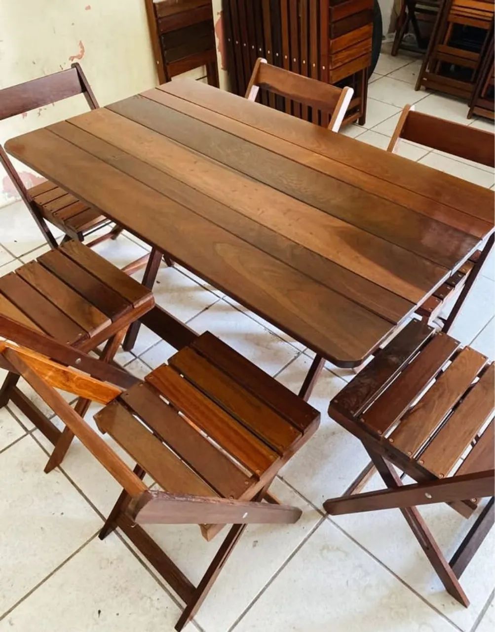 Mesas e cadeiras Dobráveis de Paraju! - Foto 3