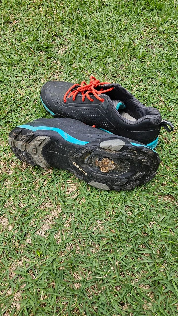 Tênis MTB shimano SH-MT300-W G - Foto 3