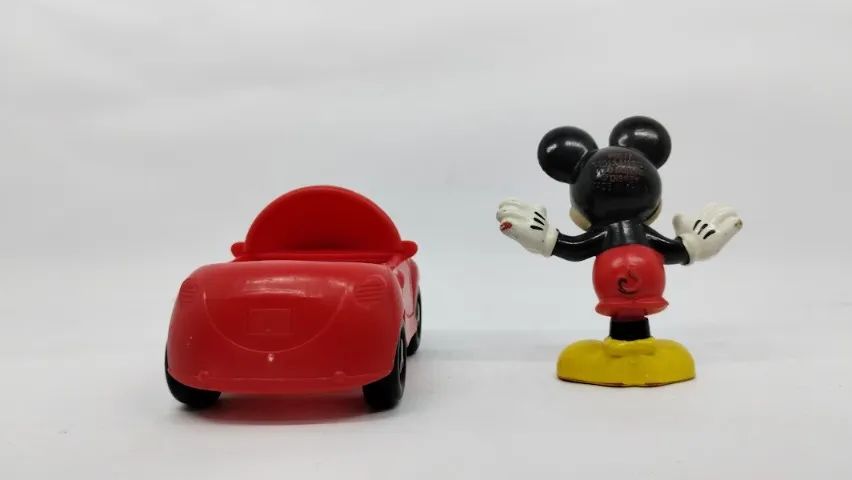 Kit 2 Brinquedos: Mickey E Veículo - Foto 2