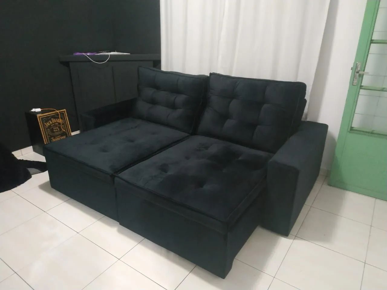 Sofá Retrátil e Reclinável 2 lugares - Foto 4