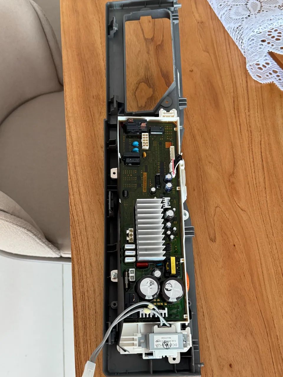 Painel e Placa - Lavadora Samsung - WW11J4473PX - Seminova - Foto 2