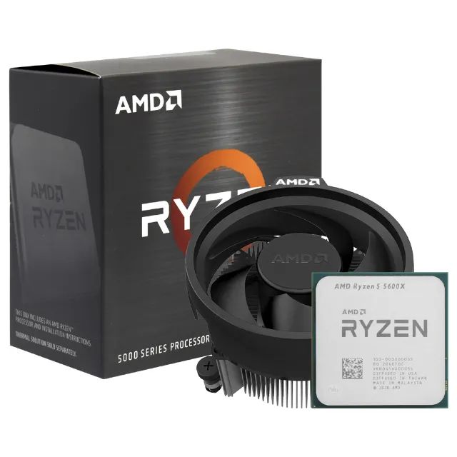 [Novo] Processador AMD Ryzen 5 5600X, 3.7GHz (4.6GHz Turbo), 6-Cores 12-Threads, C/cooler - Foto 4