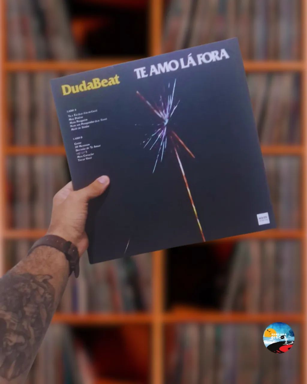 Vinil LP Duda Beat Te amo lá fora (Noize) - Foto 2