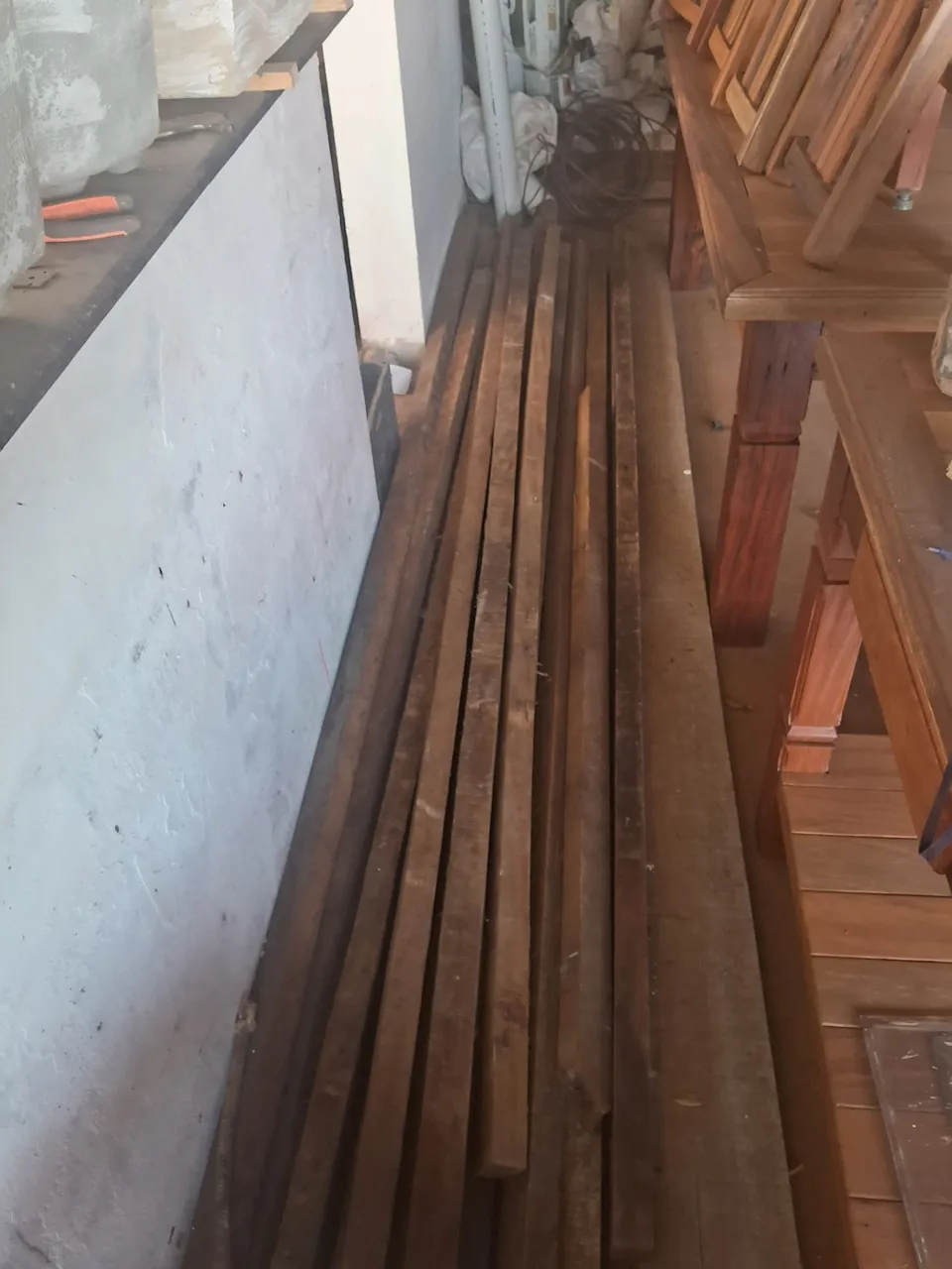 Caibros peroba rosa