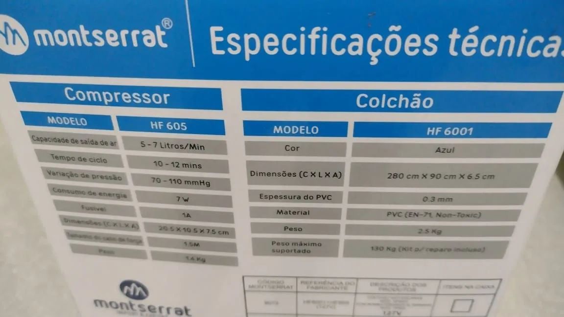 Colchão de Ar Anti-Escaras Airbed HF605 - Foto 4