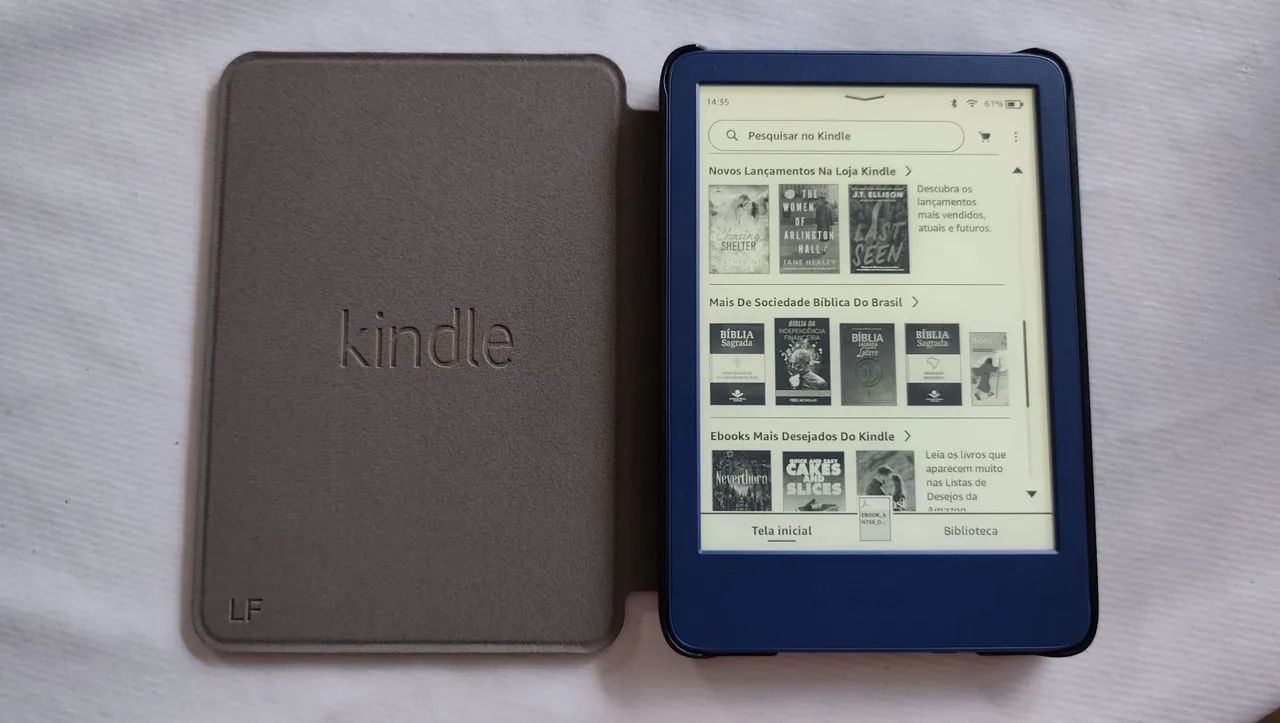 Kindle com Capa Original - Leitura Imersiva